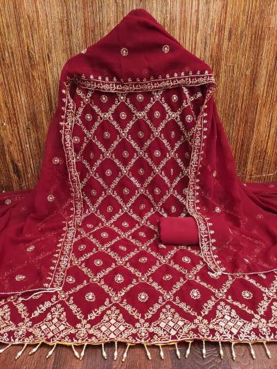 RN VOL 10 BY RN DESIGNER ORIGINAL GEORGETTE WITH JARI WORK SALWAR SUIT WHOLESALER IN INDIA